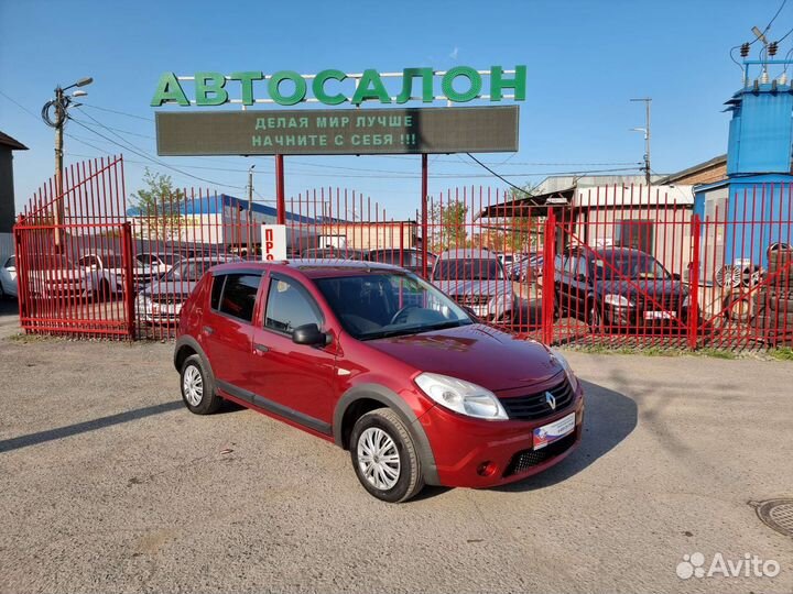 Renault Sandero 1.6 AT, 2011, 199 123 км