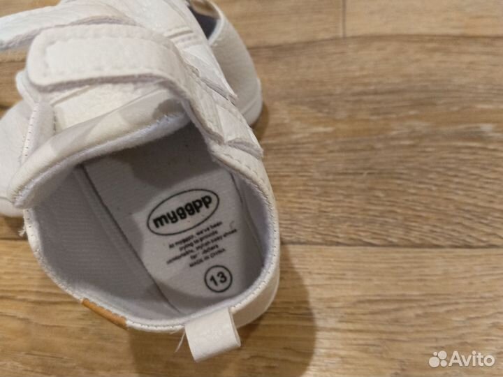 Пинетки-кеды на малыша