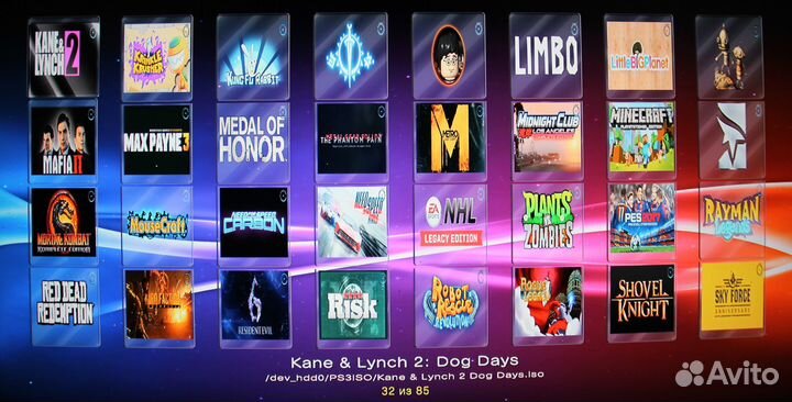 Sony PlayStation 3 Super Slim 500gb (90+игр)