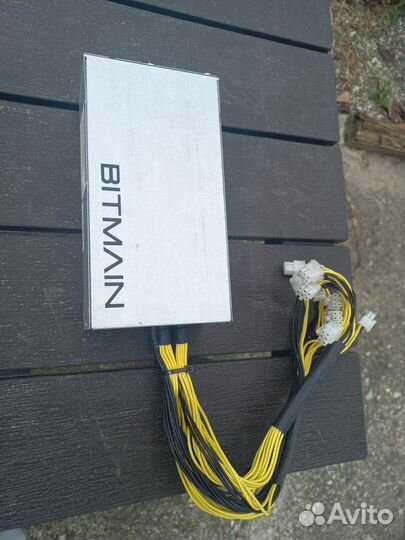 Блок питания 1800w Bitmain для асика