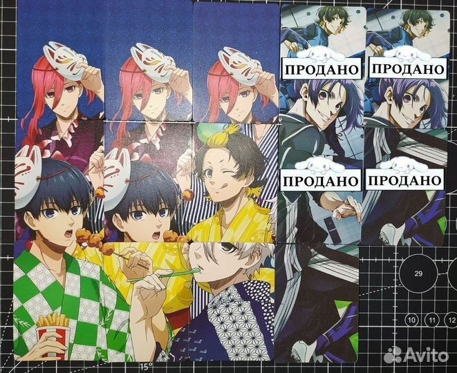 Коллекционные карточки Блю Лок