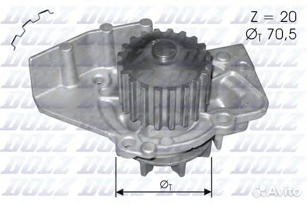 Водяной насос C120 dolz