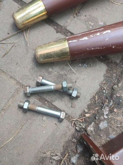 Четыре ножки металл СССР для тумбочки