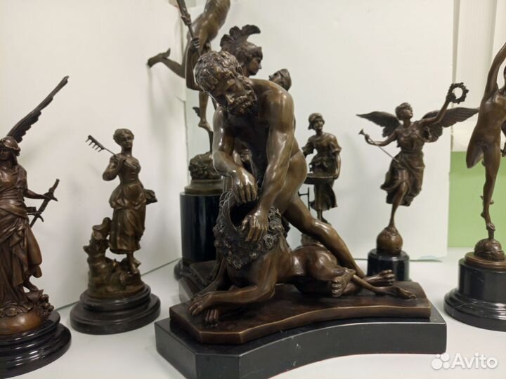 Бронзовые статуэтки скульптуры коллекционные