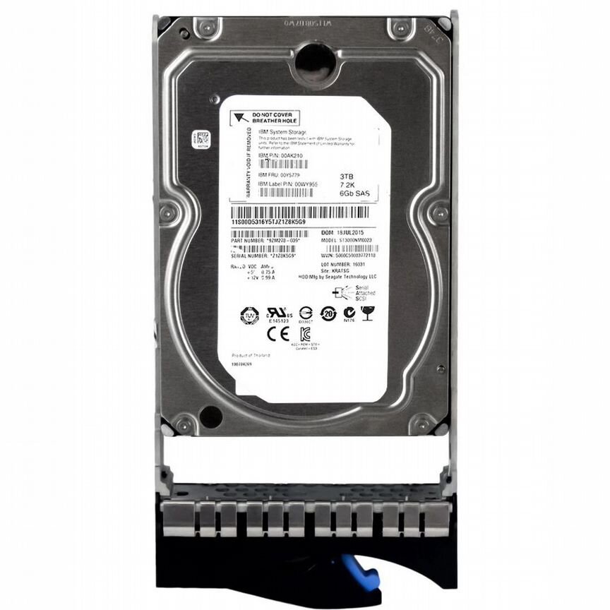 [00WY955] Жесткий Диск Ibm 3tb 7200 Sas 3,5" Hdd 00wy955