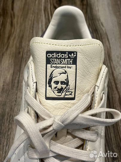 Adidas Stan smith натуральная кожа