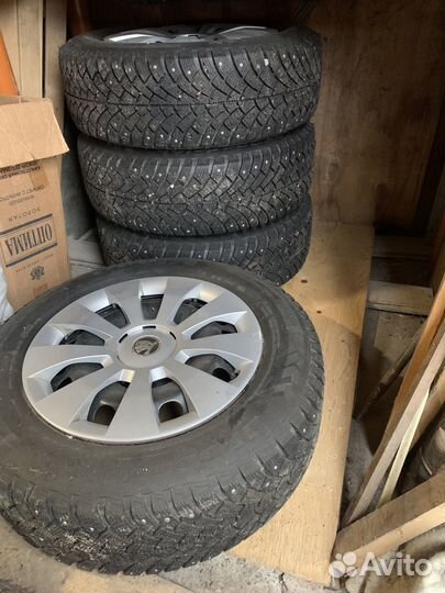 Резина на штампах r16 зима