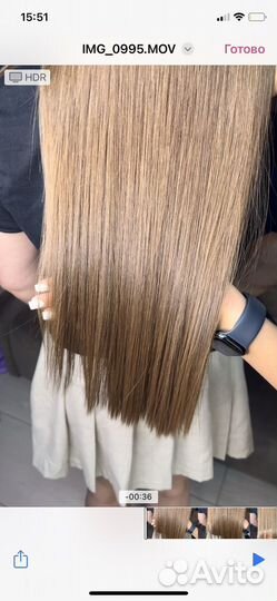 Полировка стрижка секущихся кончиков