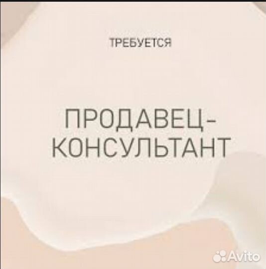 Продавец -консультант (ст. Октябрьская)