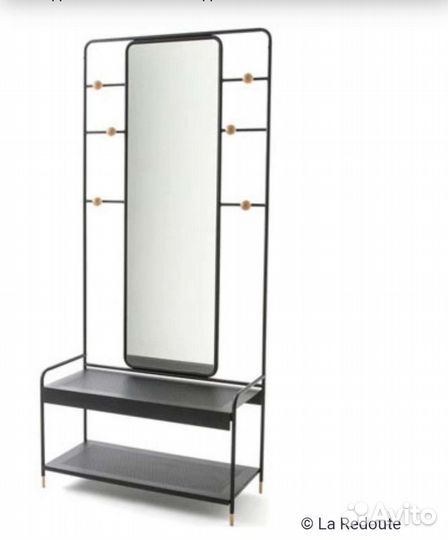 Вешалка для одежды напольная с зеркалом La Redoute