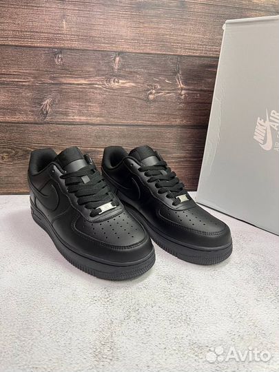 Мужские кроссовки Nike Air Force 1 Black