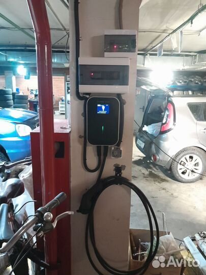 Монтажные работы по установке зарядной станции