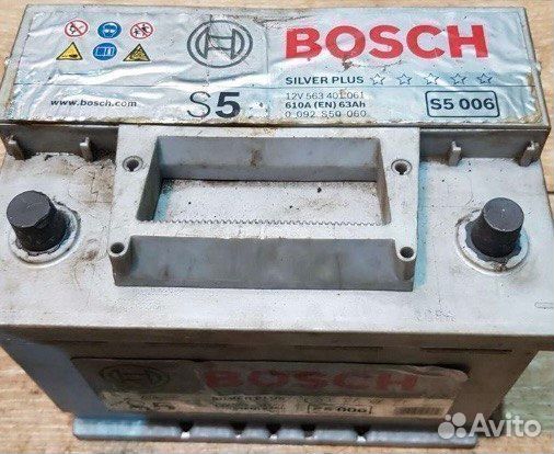 Аккумулятор Bosch 63 Ah Б/у с гарантией