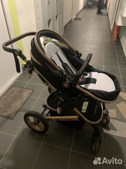 Коляска luxmom 3 в 1 518