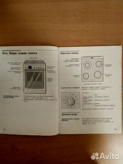 Плита электрическая стеклокерамики bosch