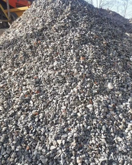 Вторичный щебень Любой объём