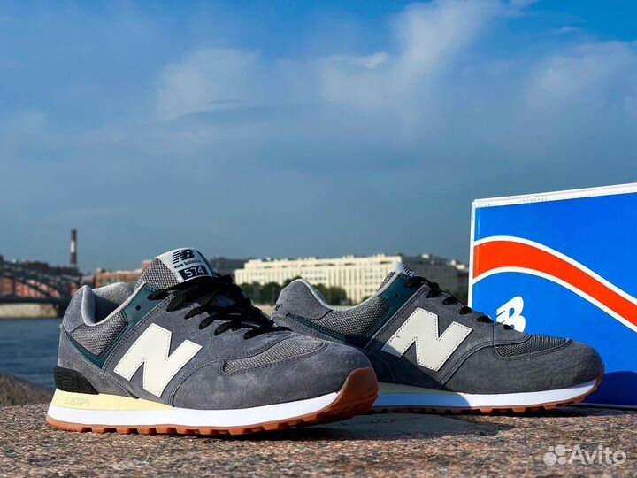 Кроссовки New Balance 574 Grey Gum