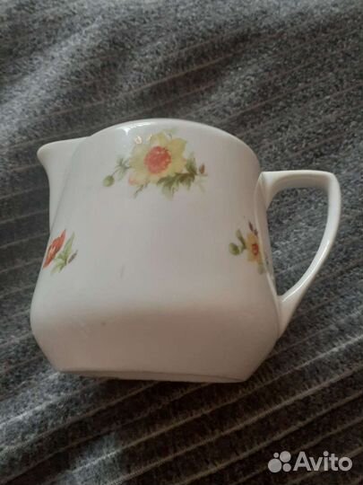 Молочник, фарфор СССР, 1954г дулево