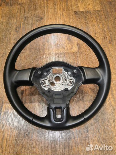 Кожаный руль Фольксваген Поло,VW Polo, Jetta 2011