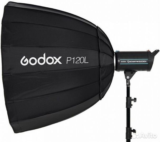 Софтбокс параболический Godox P120L байонет Bowens