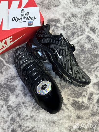 Кроссовки Nike tn plus «Black Silver»