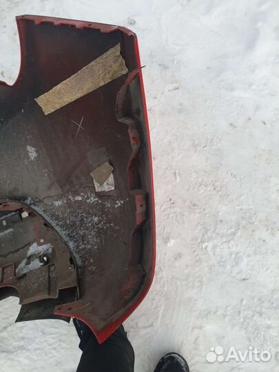 Бампер задний Opel Astra J P10 5D до рестайлинг