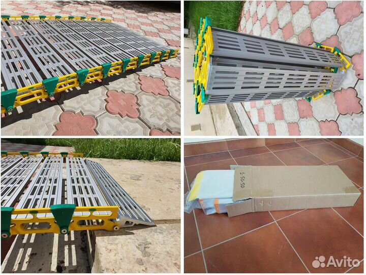 Рулонные пандусы