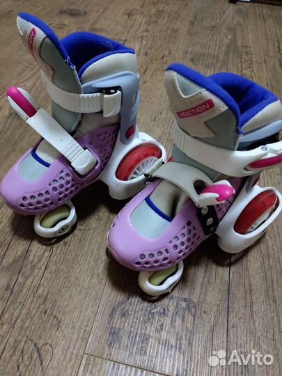 Роликовые коньки детские 2 в 1