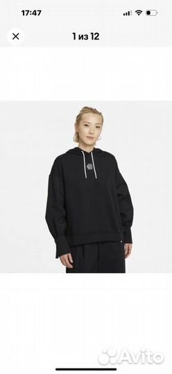 NEW Nike Icon Clash худи S oversize