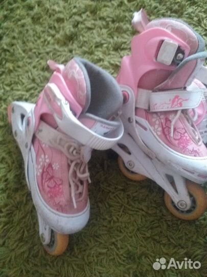 Роликовые коньки детские раздвижные