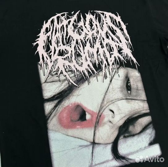 Футболка playboi y2k opium