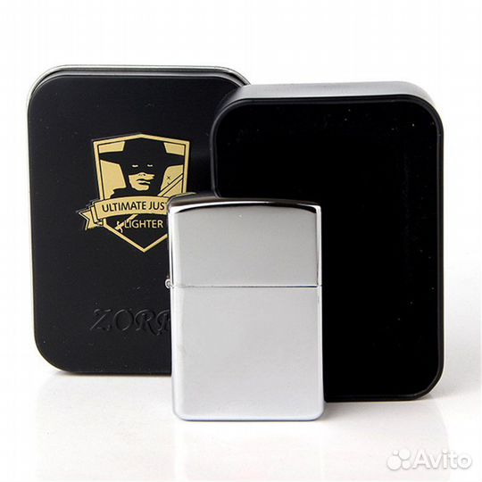 Зажигалка бензиновая Zorro с гравировкой