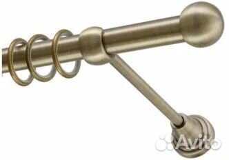 Карнизы круглые металлические для штор 16,19,25 ди