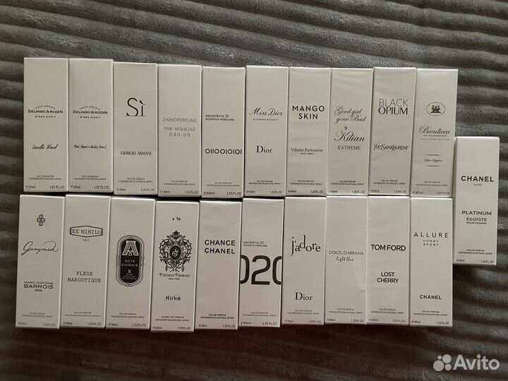 Тестеры парфюма 40 мл