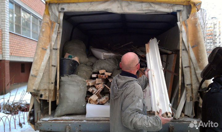 Вывоз боя и мусора