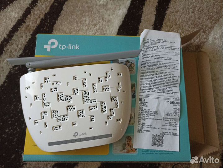 Adsl модем-роутер