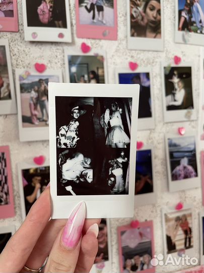 Печать фото instax mini polaroid