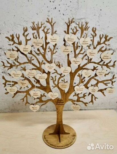 Дерево пожеланий на свадьбу, юбилей