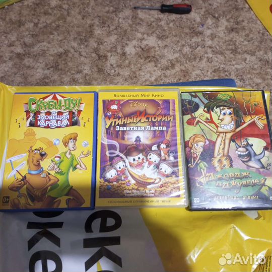 Dvd диски мультфильмы