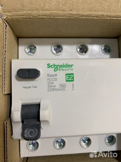 Диф (узо) 4П 25А 30мА Easy9 Schneider Electric