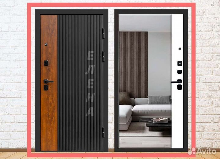 Дверь входная металлическая