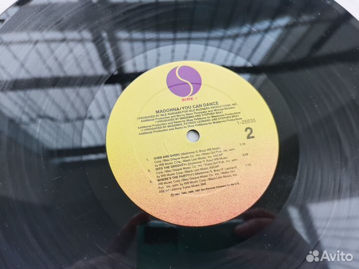 Пластинка винил Madonna You can dance