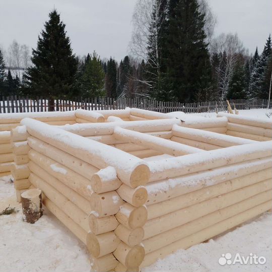 Изготовление срубов