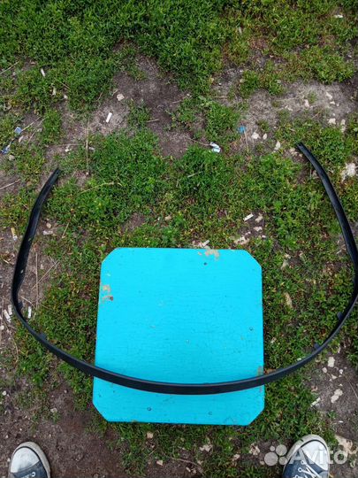 Накладка на задний бампер hyundai (Нижняя губу)