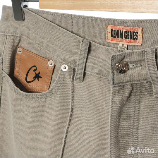 Джинсы Corteiz песочные