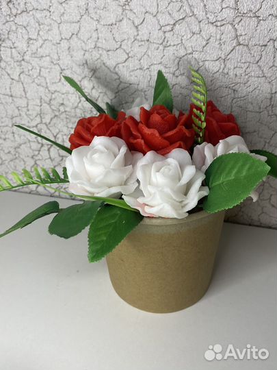 Букеты из мыла ручной работы