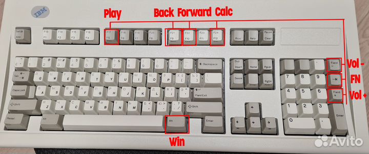 Клавиатура IBM Model M USB