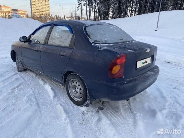 Chevrolet Lanos 1.5 МТ, 2007, 190 000 км