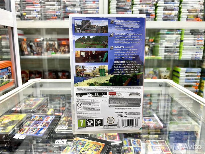 Новый Minecraft Nintendo Switch