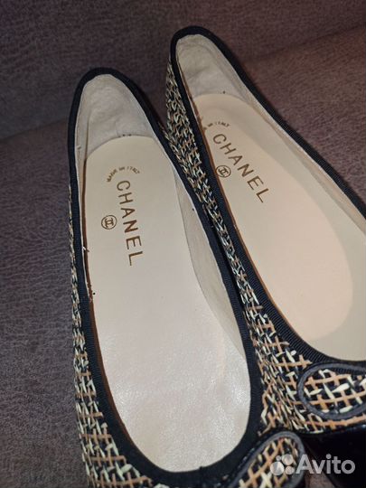 Балетки chanel 37,5